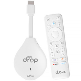 Receptor Duosat Pulse Drop 4K Ultra HD Wi-Fi IPTV Android